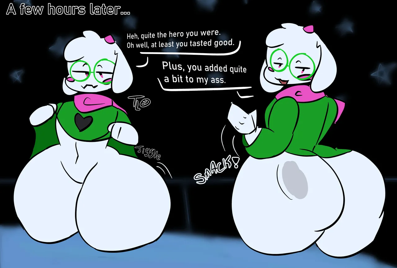 Ralsei and Kris page 7 full