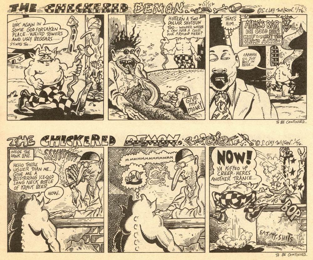The Checkered Demon #1 page 3 full
