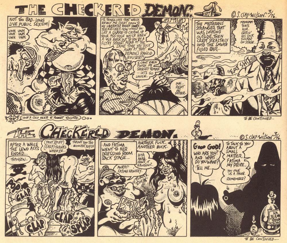 The Checkered Demon #1 page 6 full