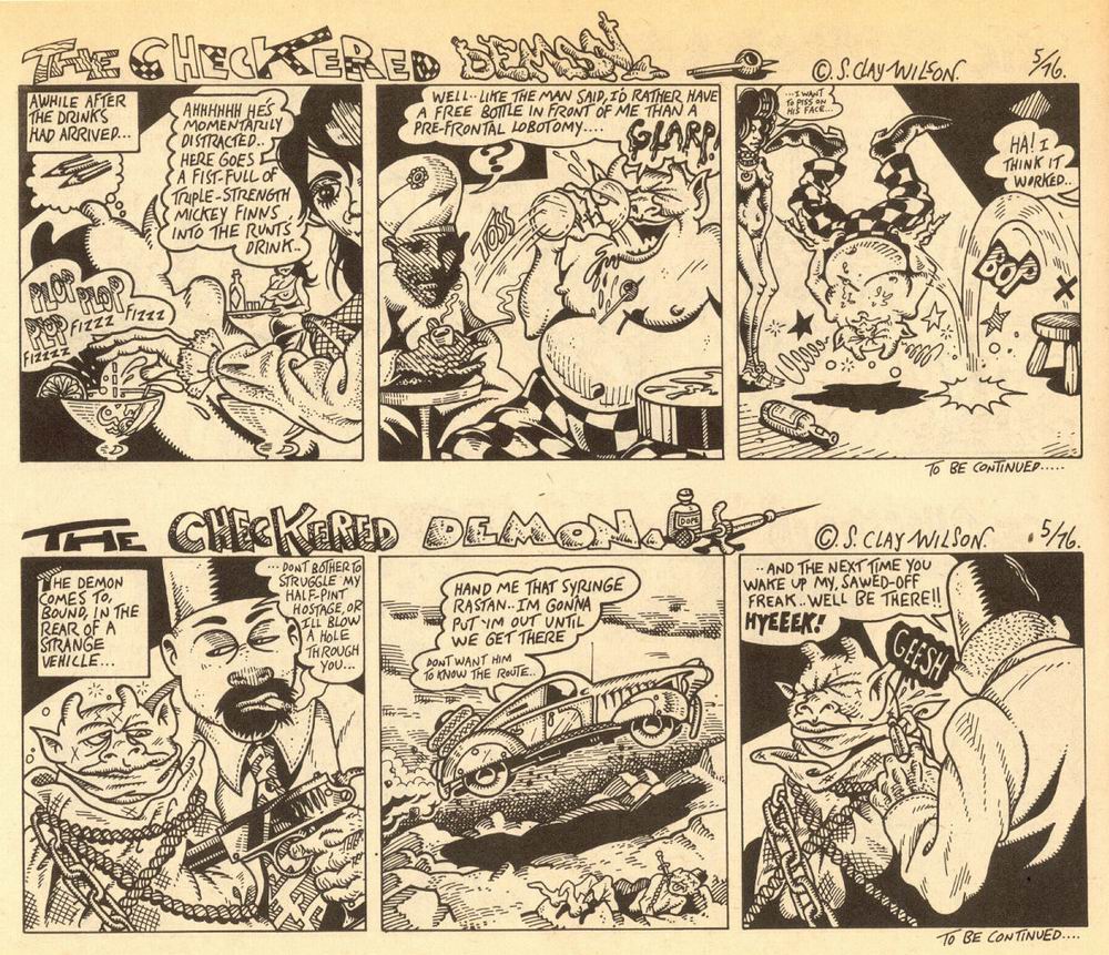 The Checkered Demon #1 page 8 full