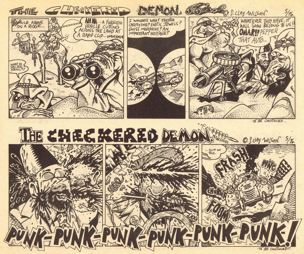 The Checkered Demon #1 page 9 full