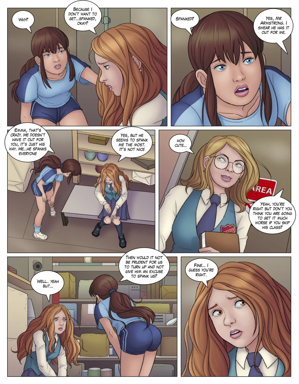 Melrose Hall 2: Truancy page 2 full