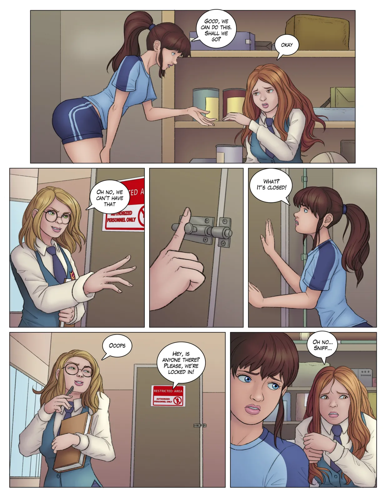 Melrose Hall 2: Truancy page 3 full