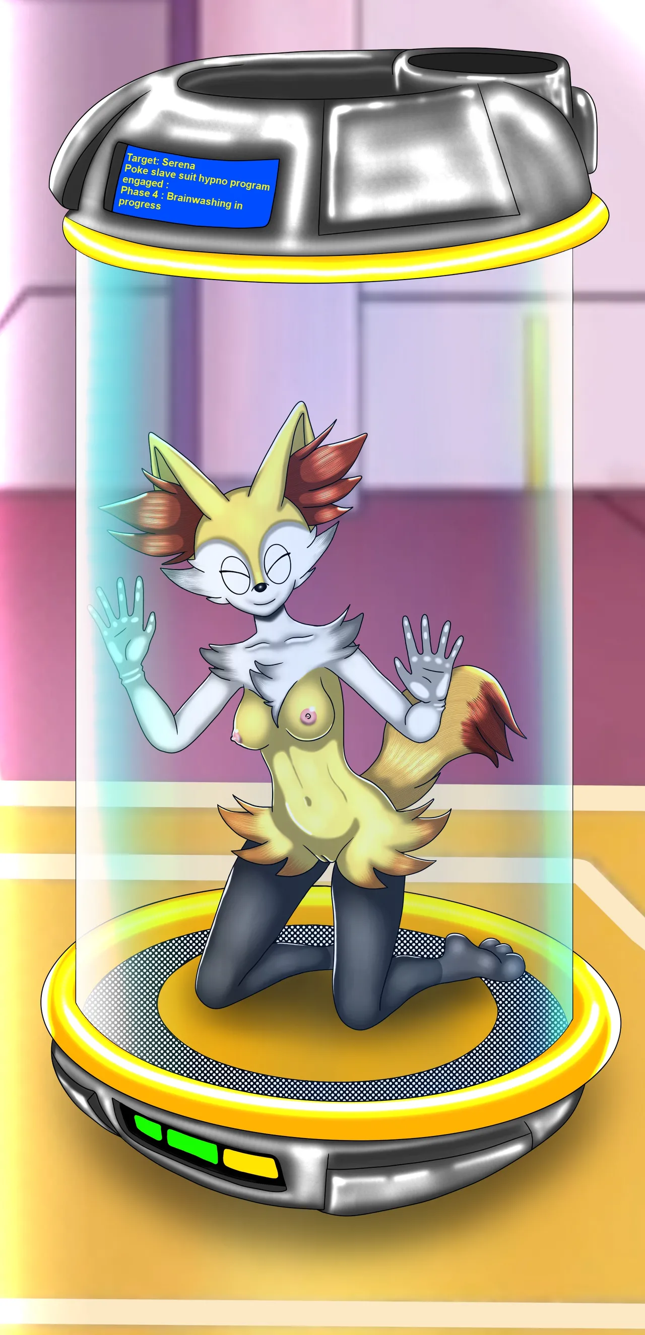 Serena becomes a Braixen page 10 full