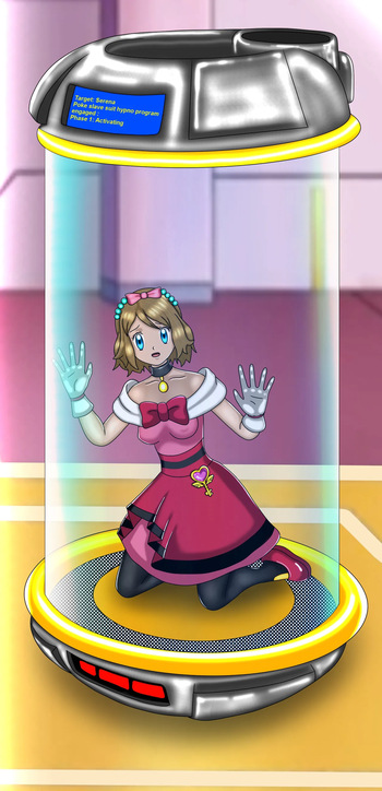 Serena becomes a Braixen cover