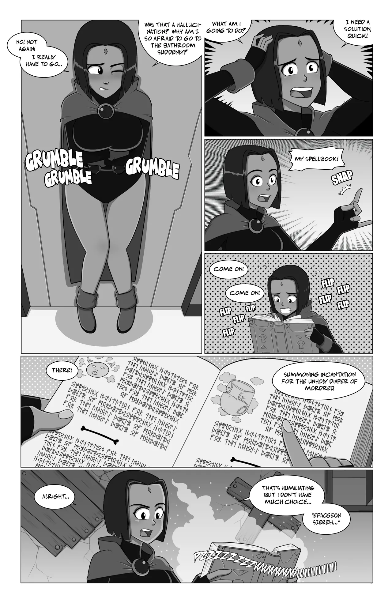 A Teen Titan's Toilet Troubles page 10 full