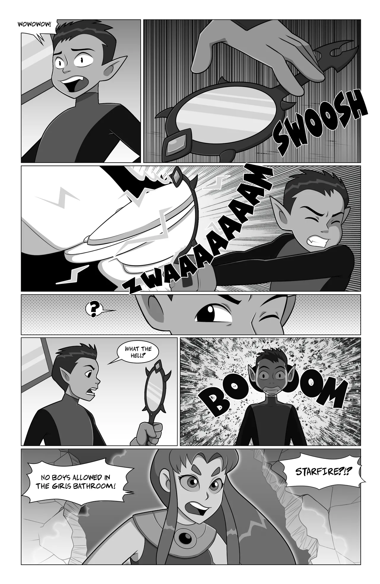 A Teen Titan's Toilet Troubles page 5 full