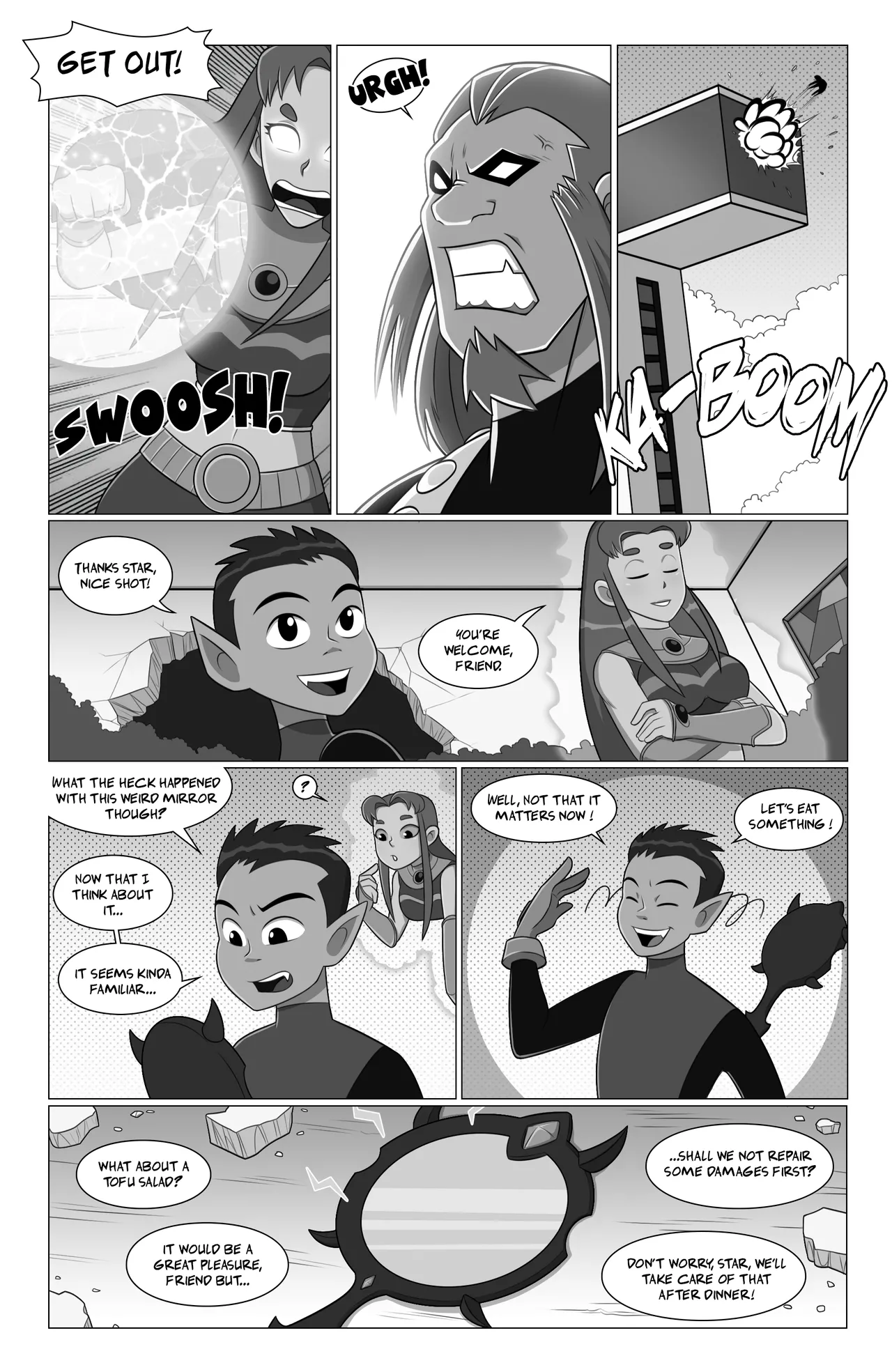 A Teen Titan's Toilet Troubles page 6 full