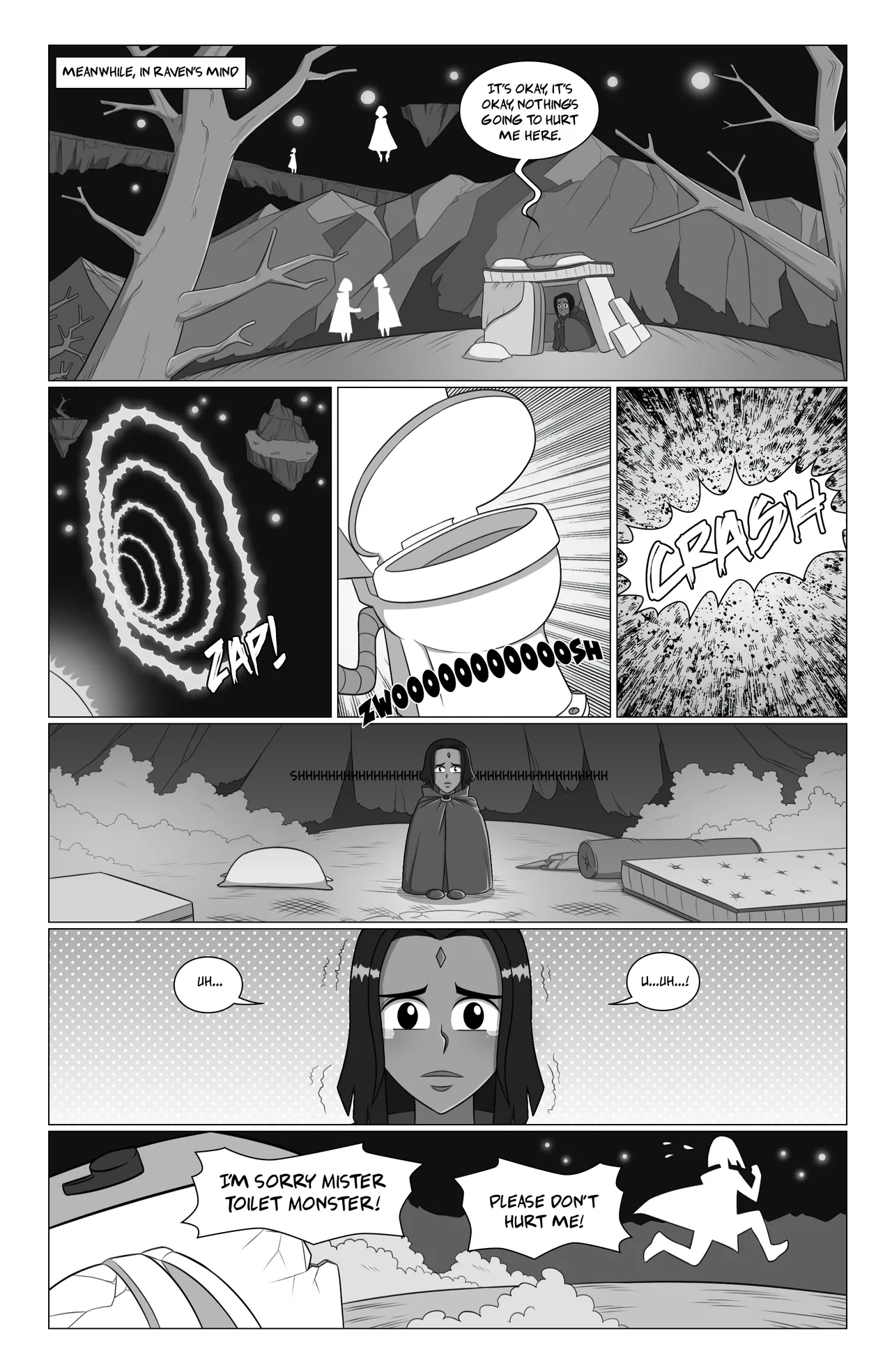 A Teen Titan's Toilet Troubles page 7 full