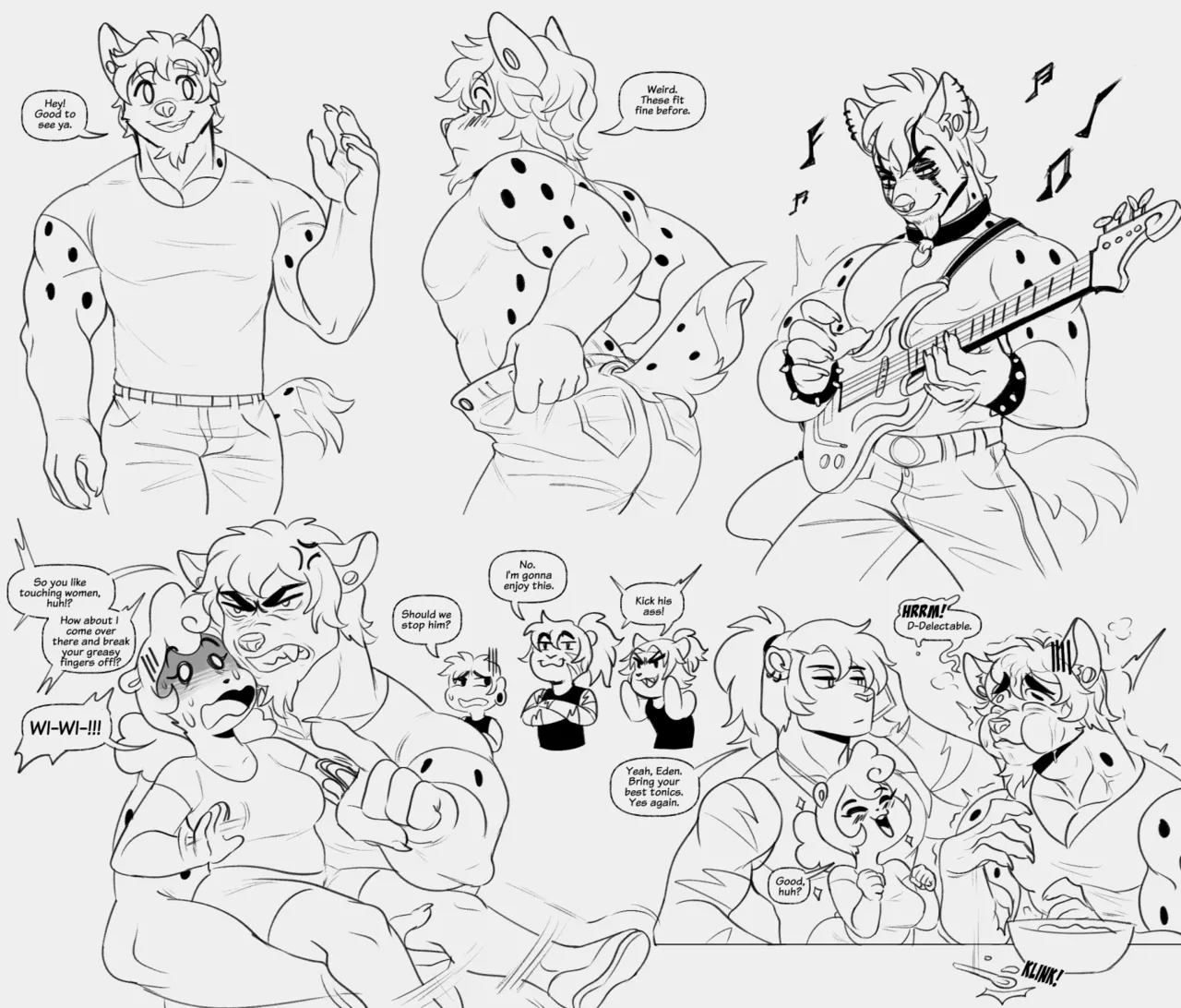Life with Rex, Wiz, Eden, Tobi &amp; Noms page 10 full
