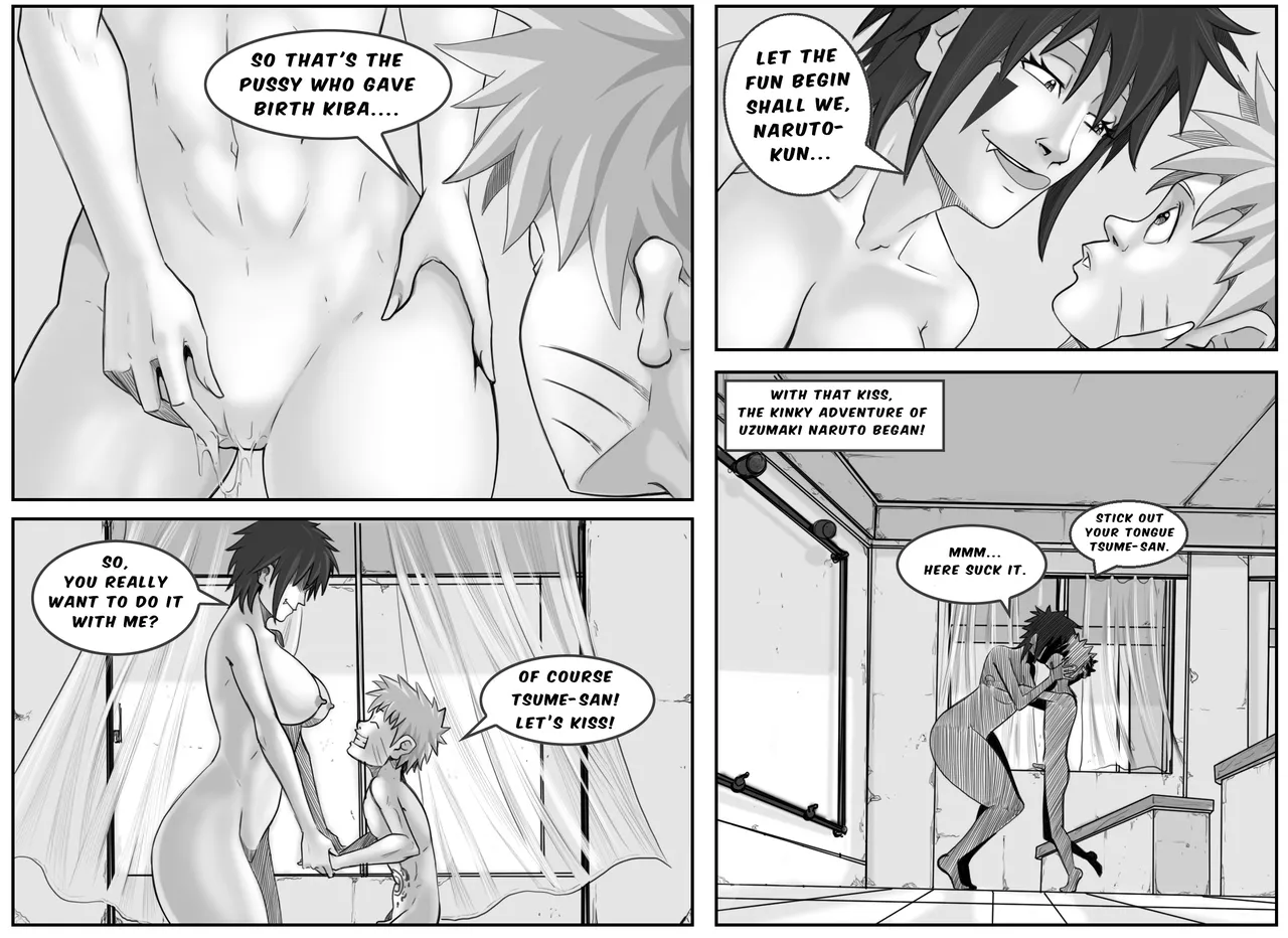 Tsume inuzuka and uzumaki naruto 18+ story page 7 full