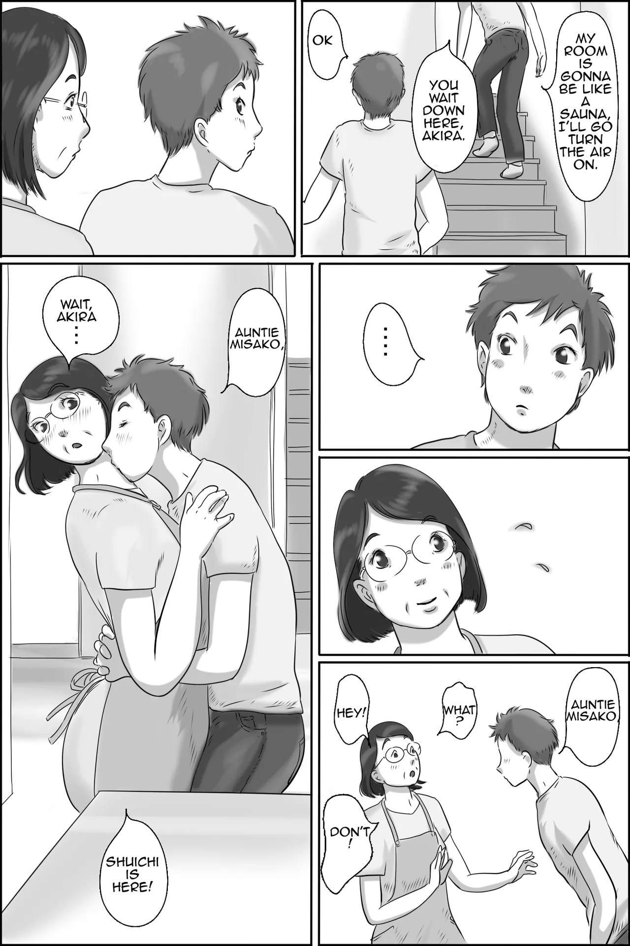 Osana Najimi no Kaa-san ni Onegai Shita Ken  Asking my Friend's Mother for a Favor page 4 full
