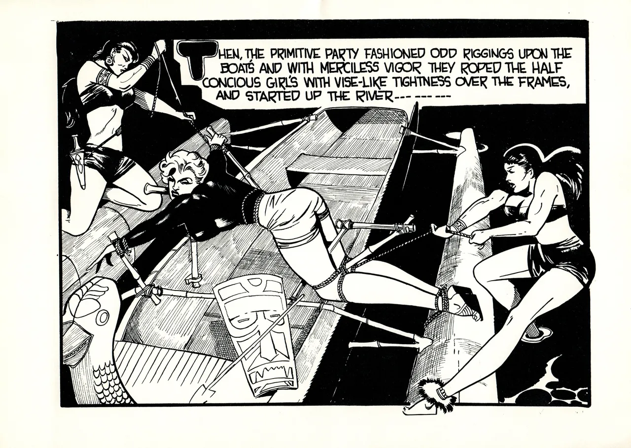 Brutal Punishment for Captive Girls page 8 full