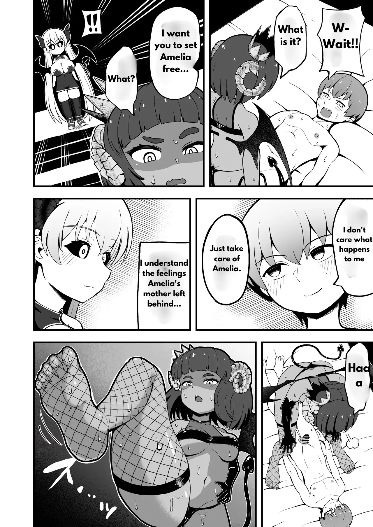 Maougun kara Kaihou Sareta Mahoutsukai no Yousu ga Doko ka Okashii <Kouhen> page 8 full