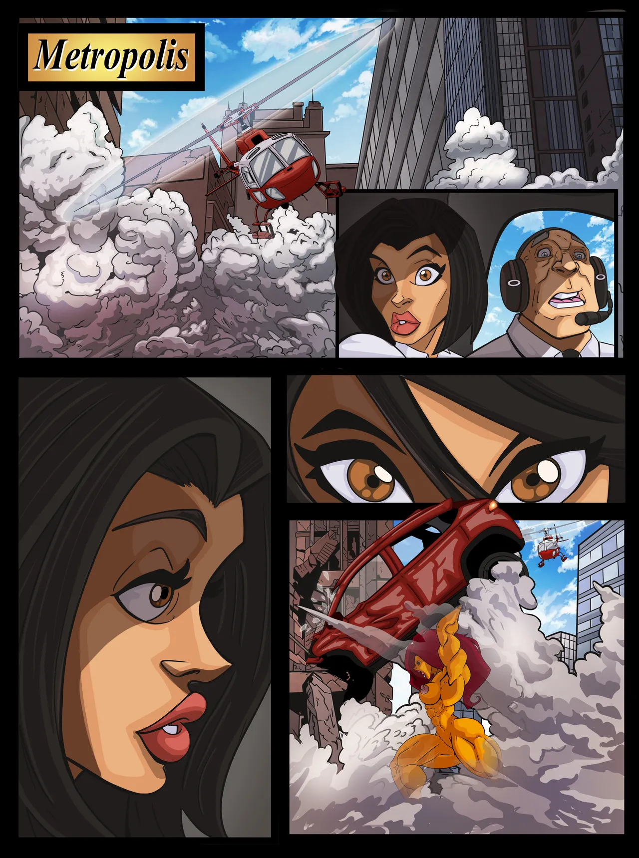 Mongal: The Death of Superman page 1 full