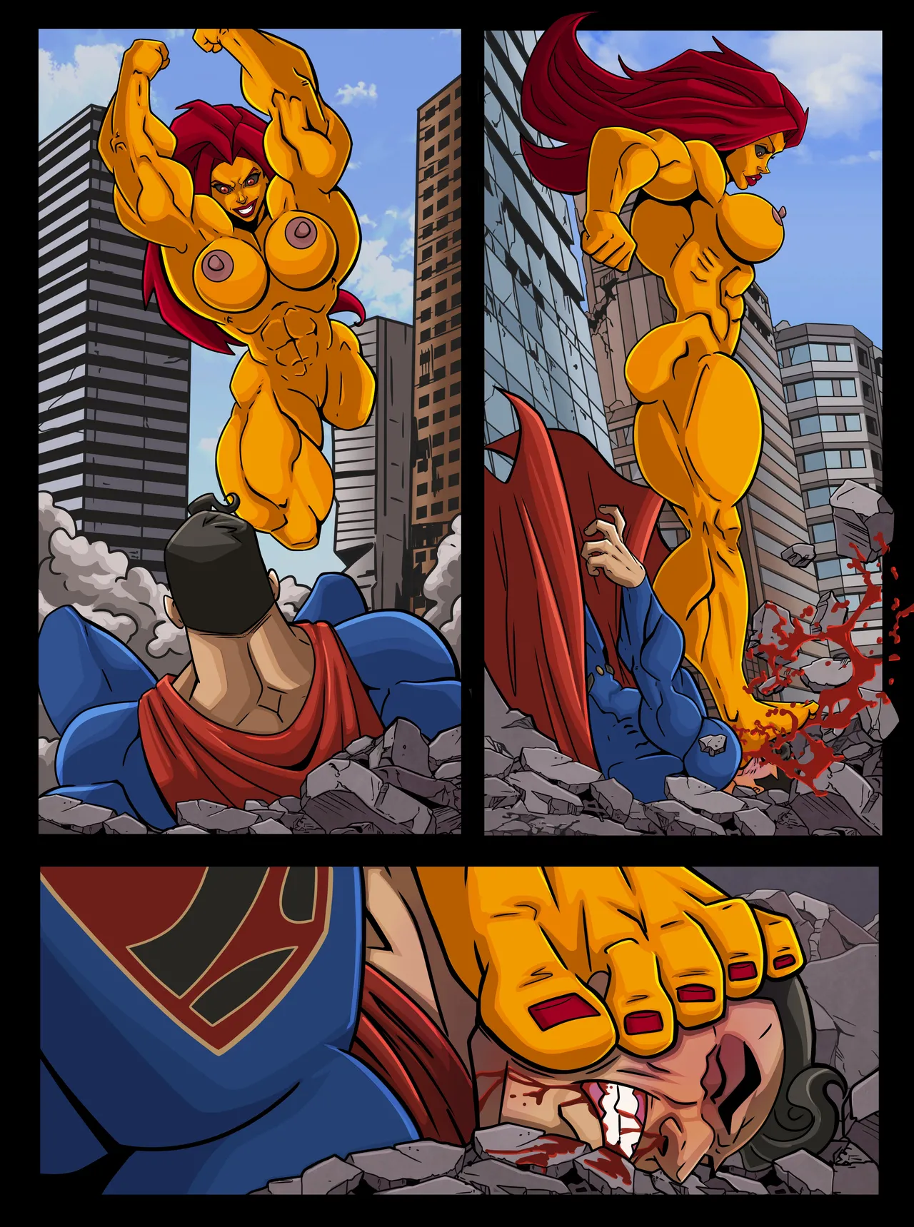 Mongal: The Death of Superman page 9 full