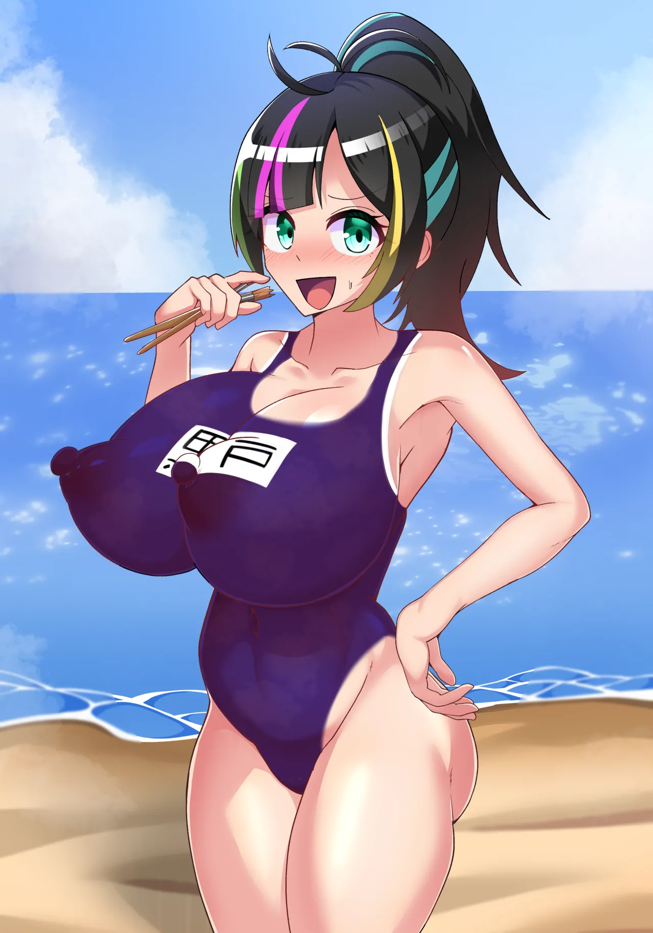 Kuroto Mone body painting page 8 full