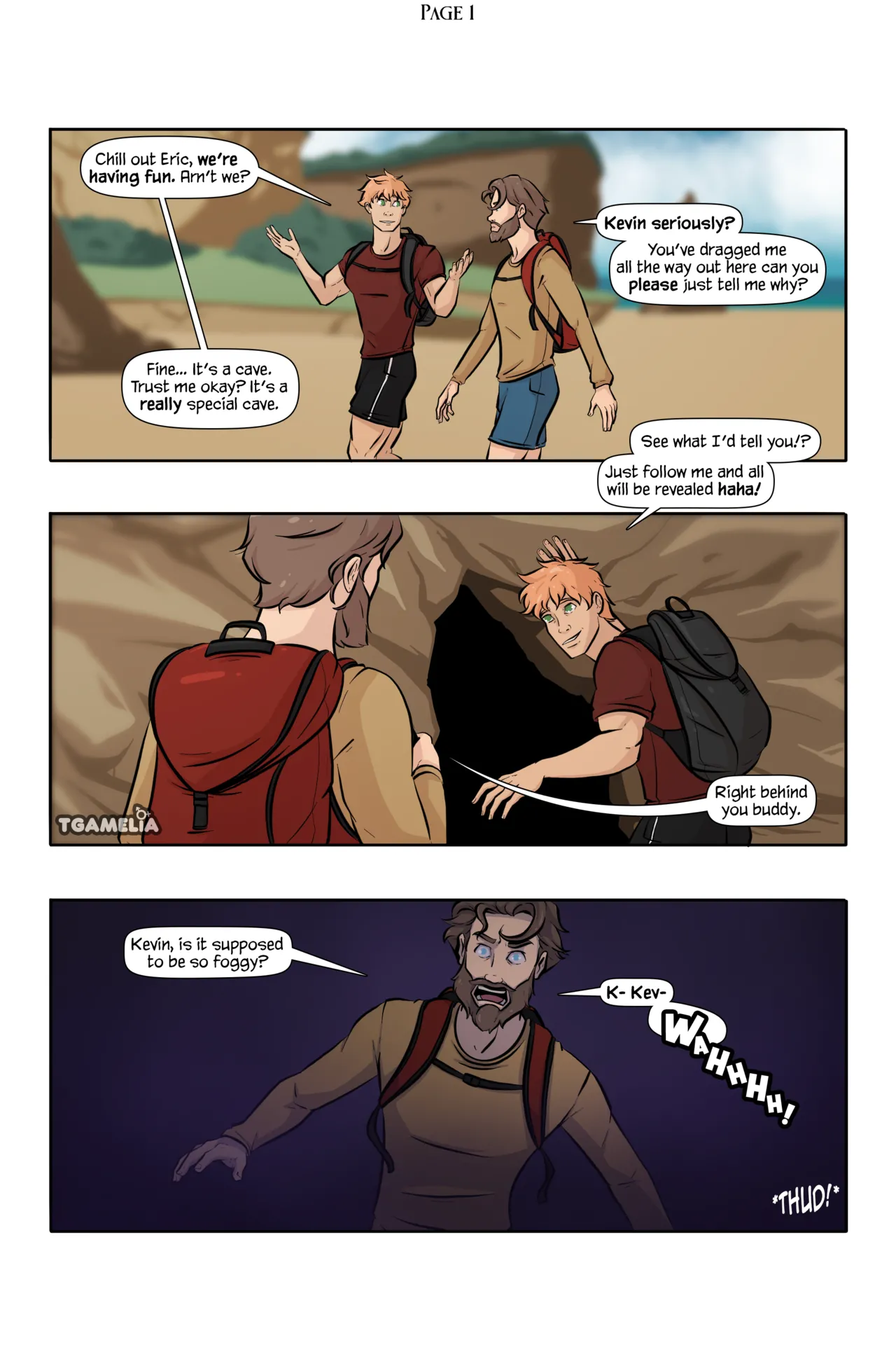 Friends &amp; Fantasy page 1 full