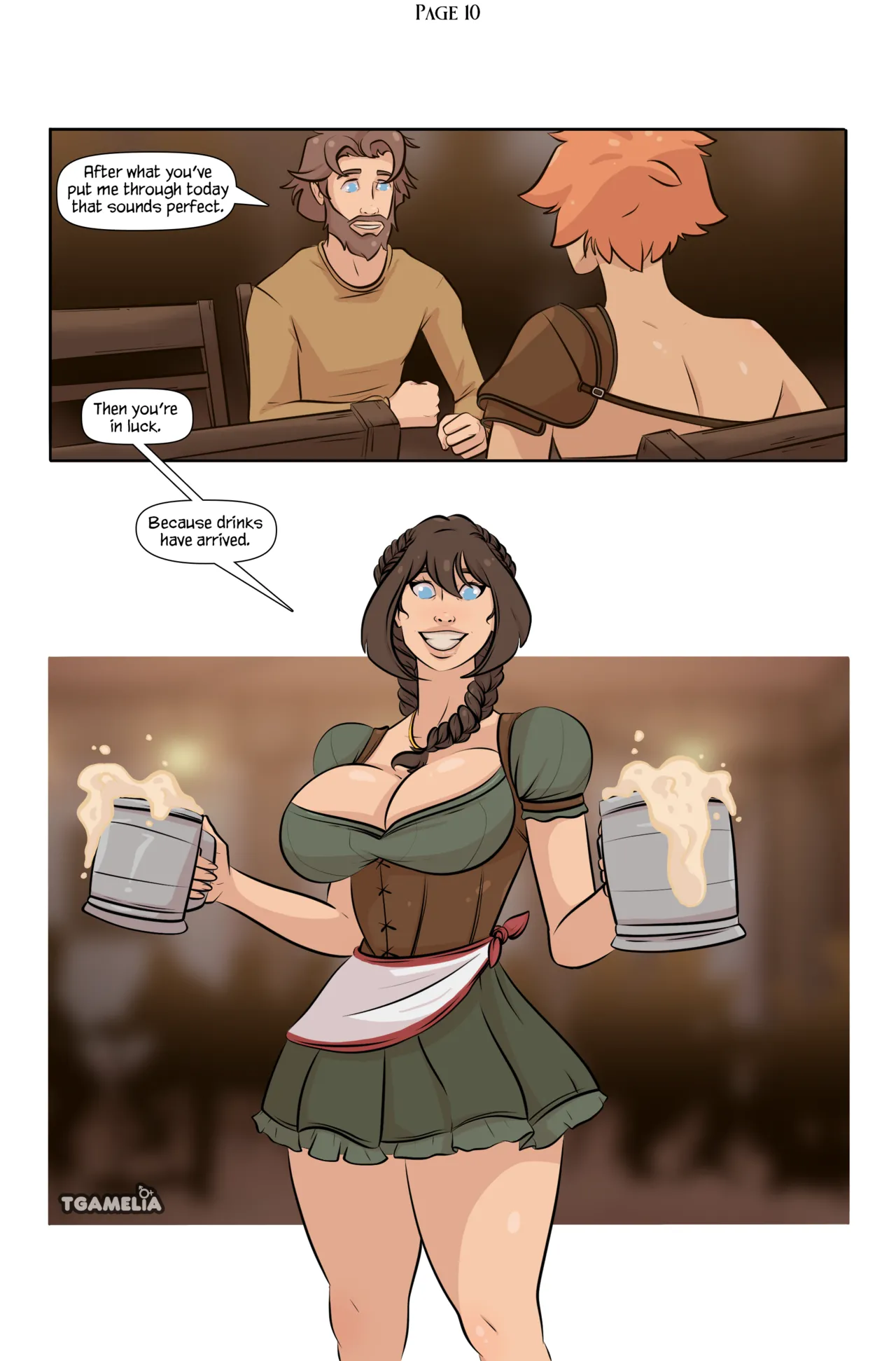 Friends &amp; Fantasy page 10 full