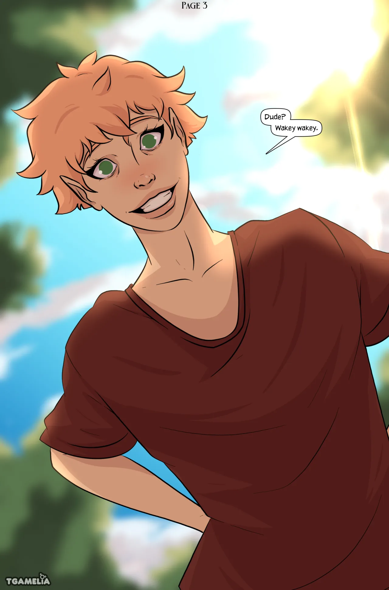 Friends &amp; Fantasy page 3 full