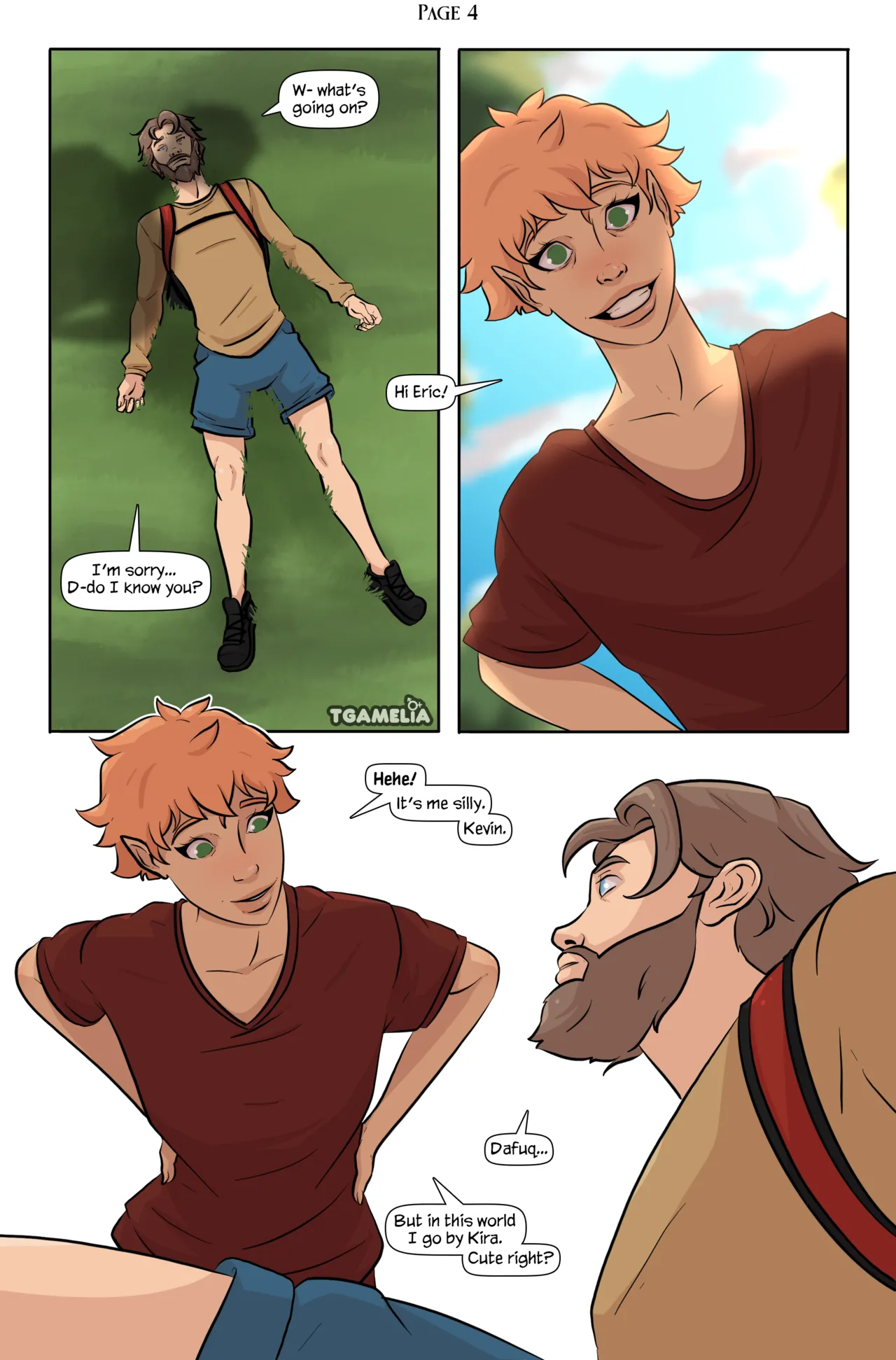Friends &amp; Fantasy page 4 full