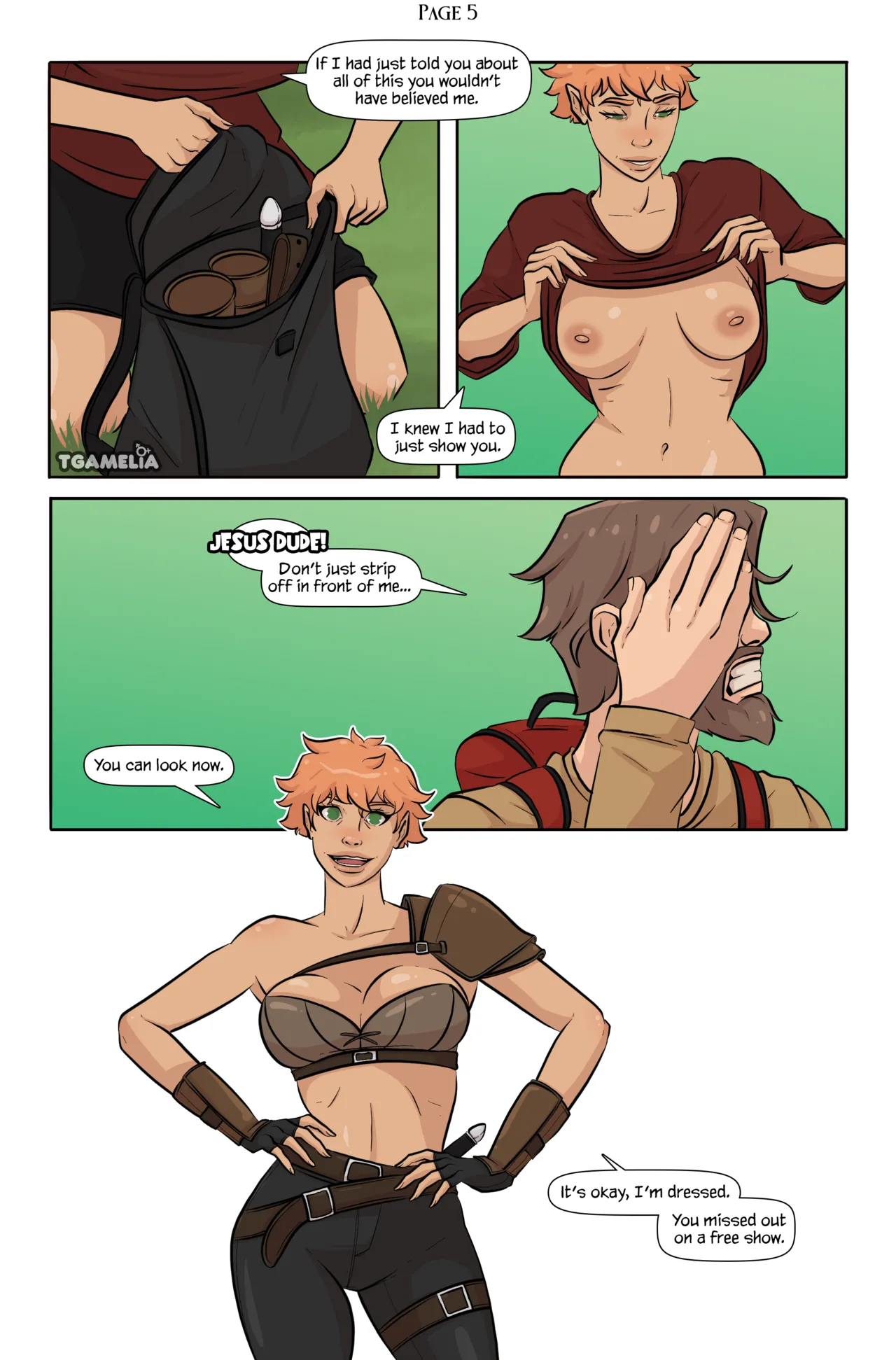 Friends &amp; Fantasy page 5 full