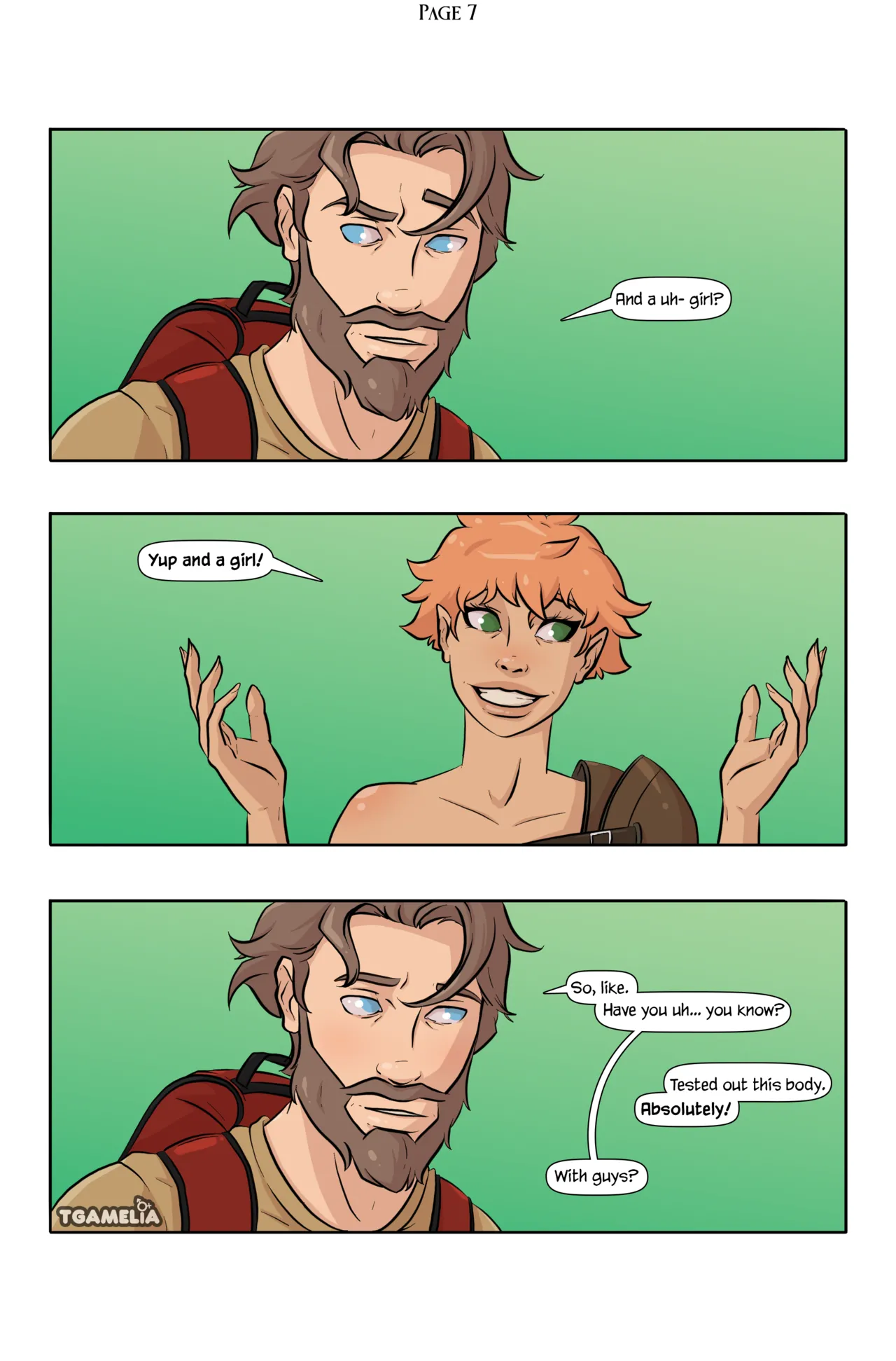 Friends &amp; Fantasy page 7 full