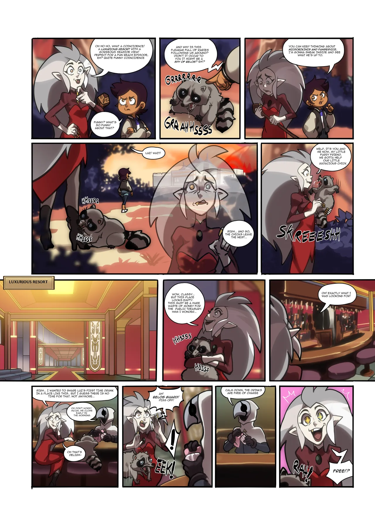 Satanic Beach Party | The Owl House page 4 full