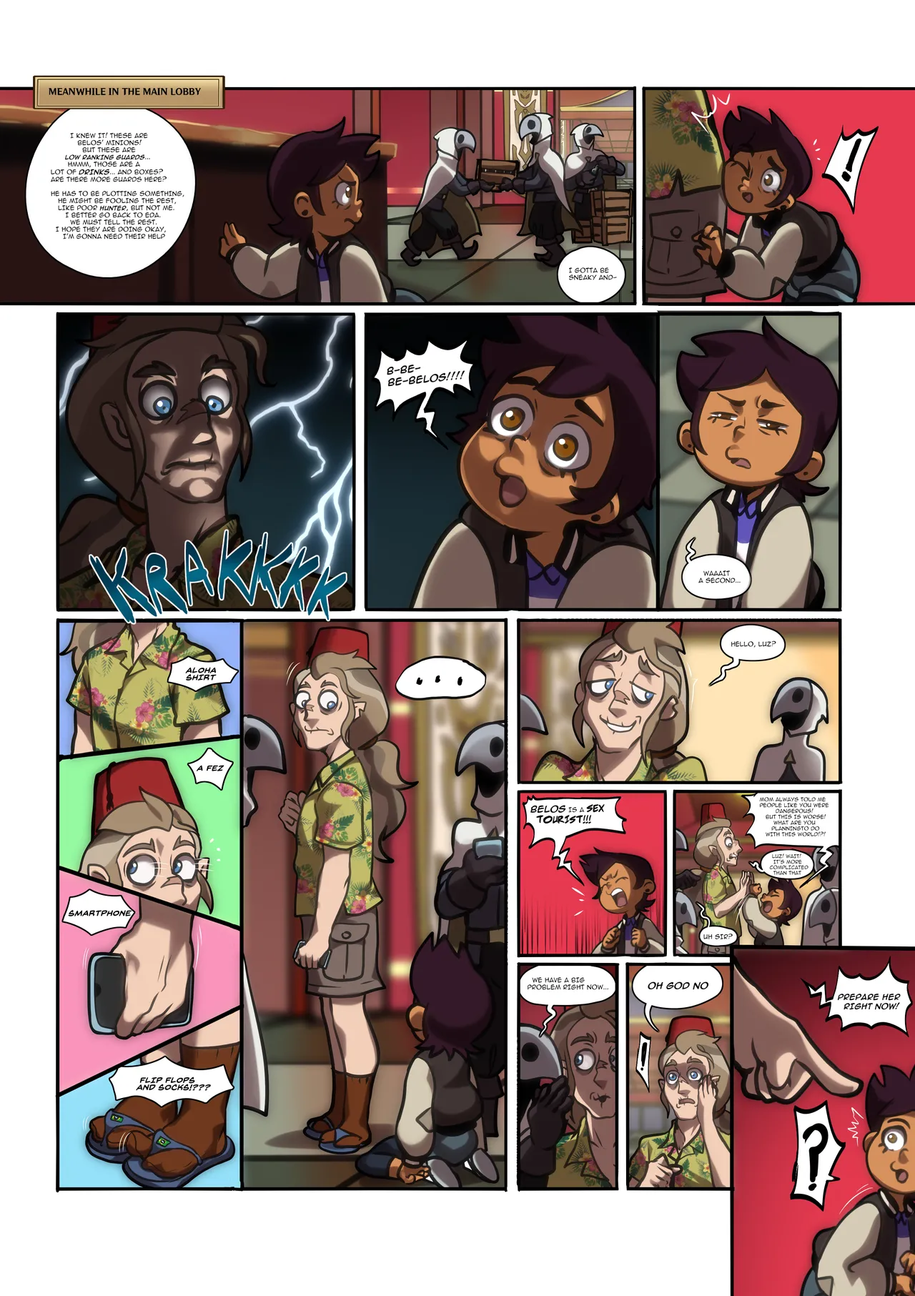 Satanic Beach Party | The Owl House page 5 full