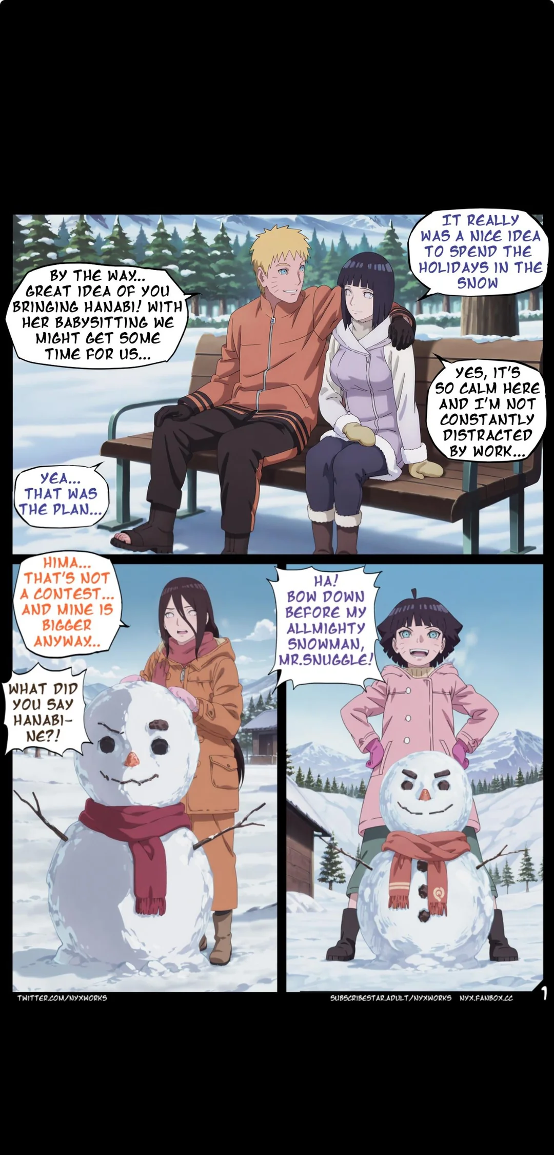 White Christmas - Nyxwork page 1 full