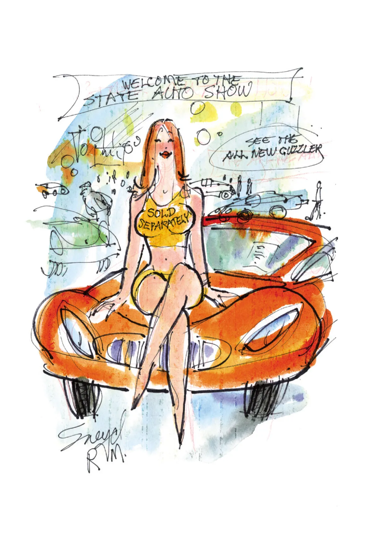 Secret Sneyd: The Unpublished Cartoons of Doug Sneyd page 3 full