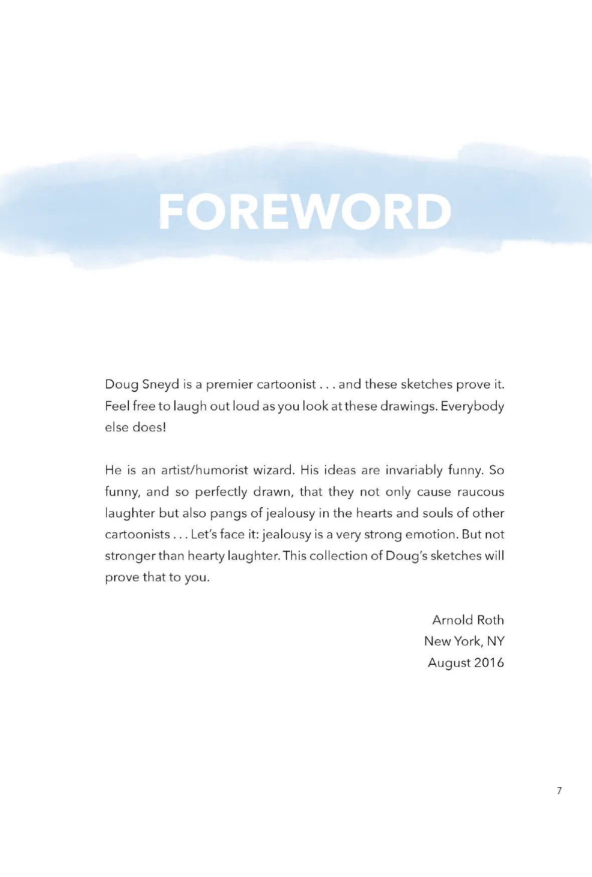 Secret Sneyd: The Unpublished Cartoons of Doug Sneyd page 6 full