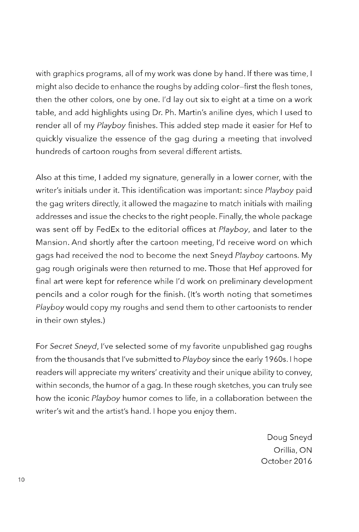 Secret Sneyd: The Unpublished Cartoons of Doug Sneyd page 9 full