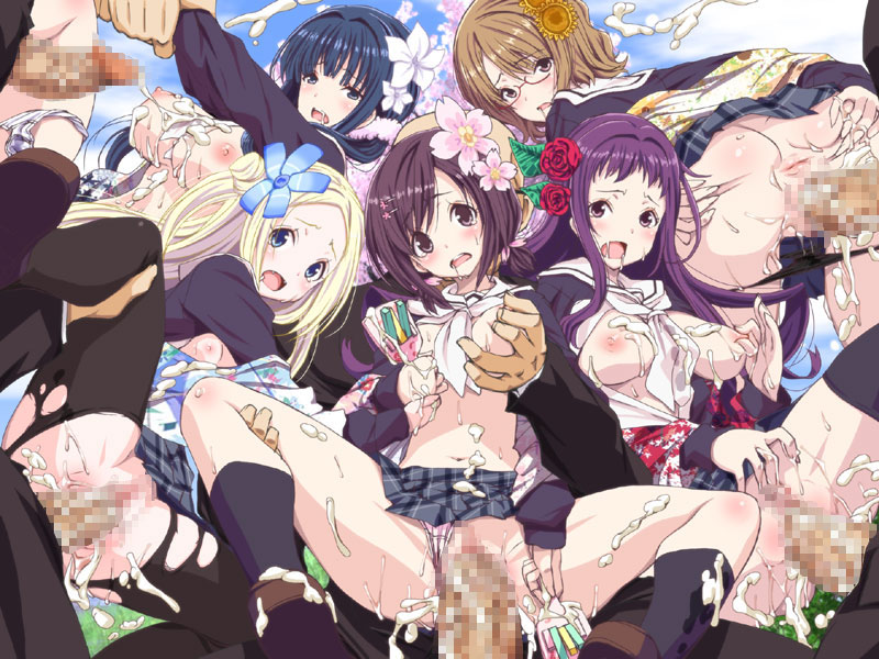 Yuumei Chara Kannou Shousetsu CG Shuu No. 303!! Hanayamata HaaHaa CG Shuu page 6 full