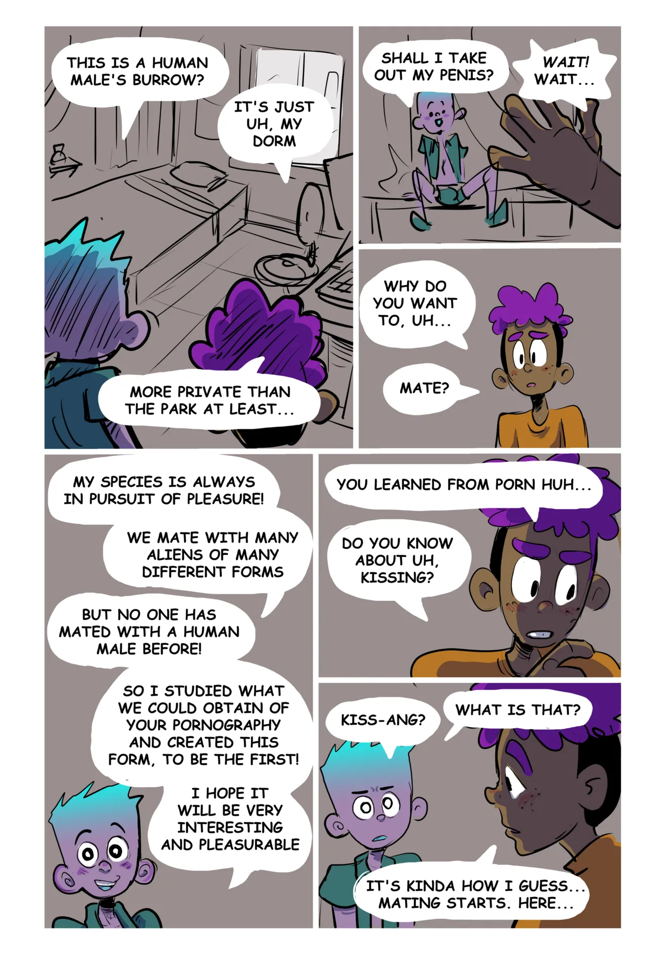 Alien x Human page 5 full