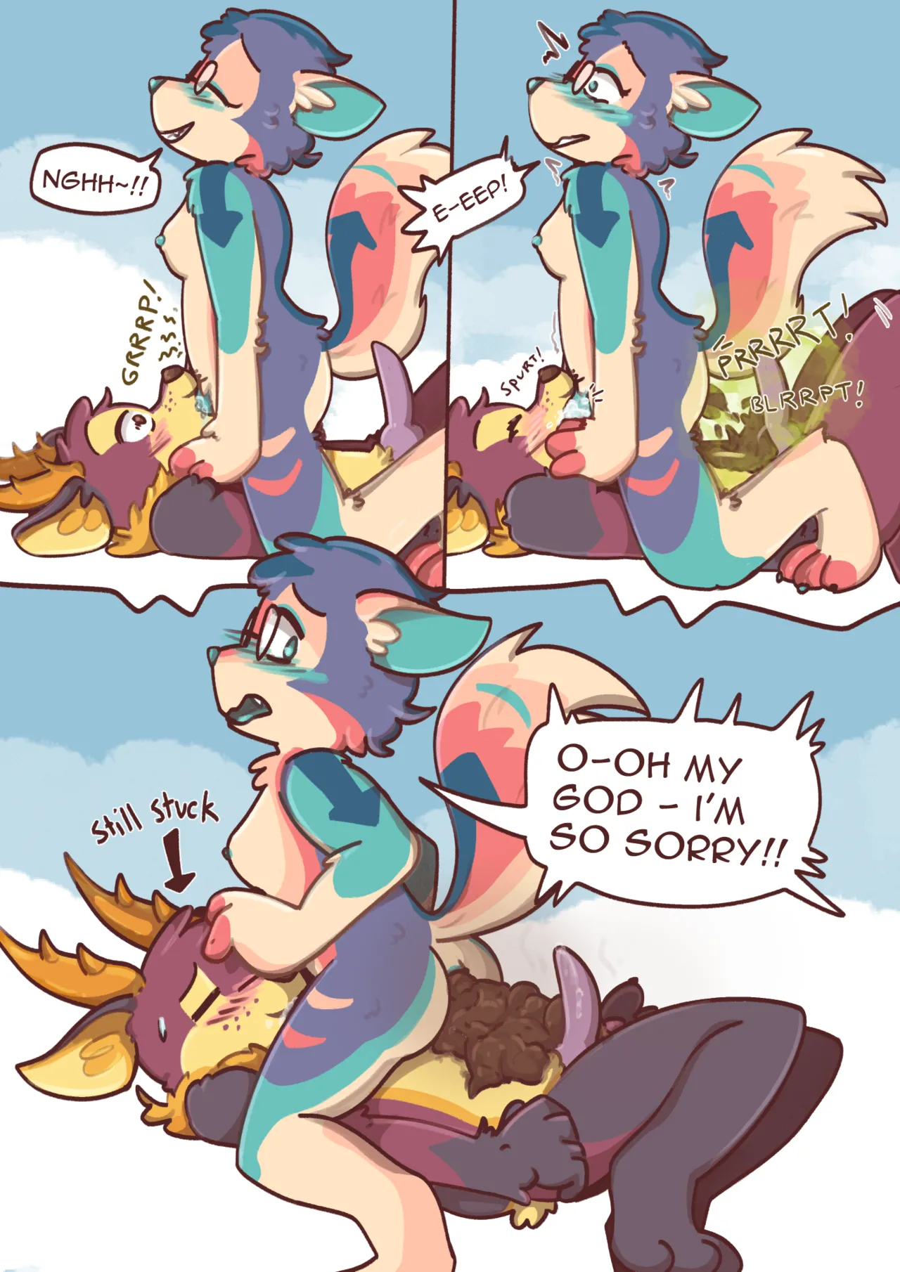 A Little Too Excited! page 2 full