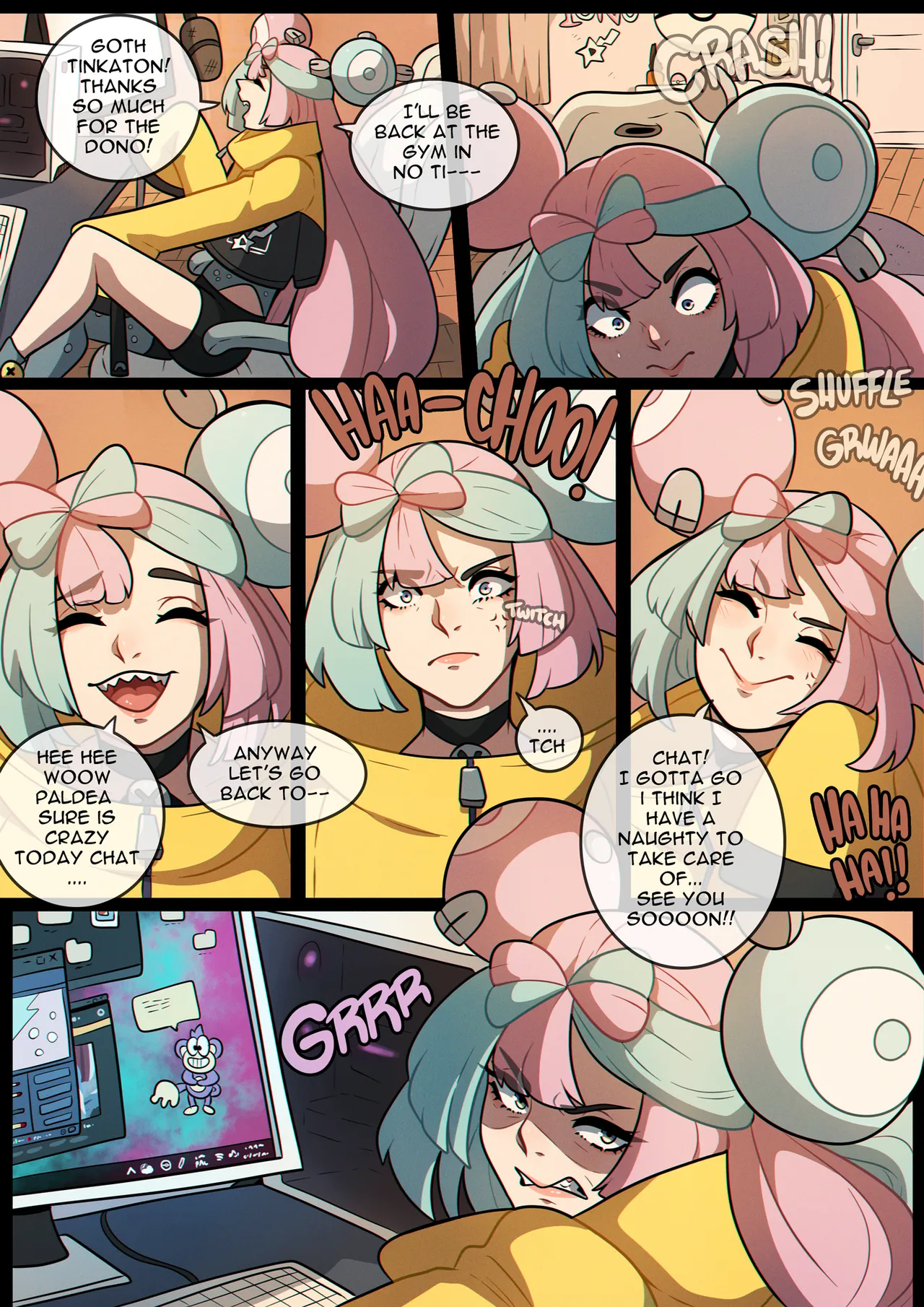 Electric Kisses page 3 full