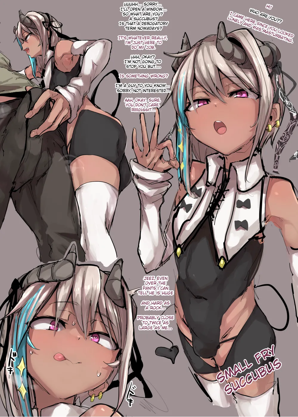 Demon  vs Angel  Battle page 1 full