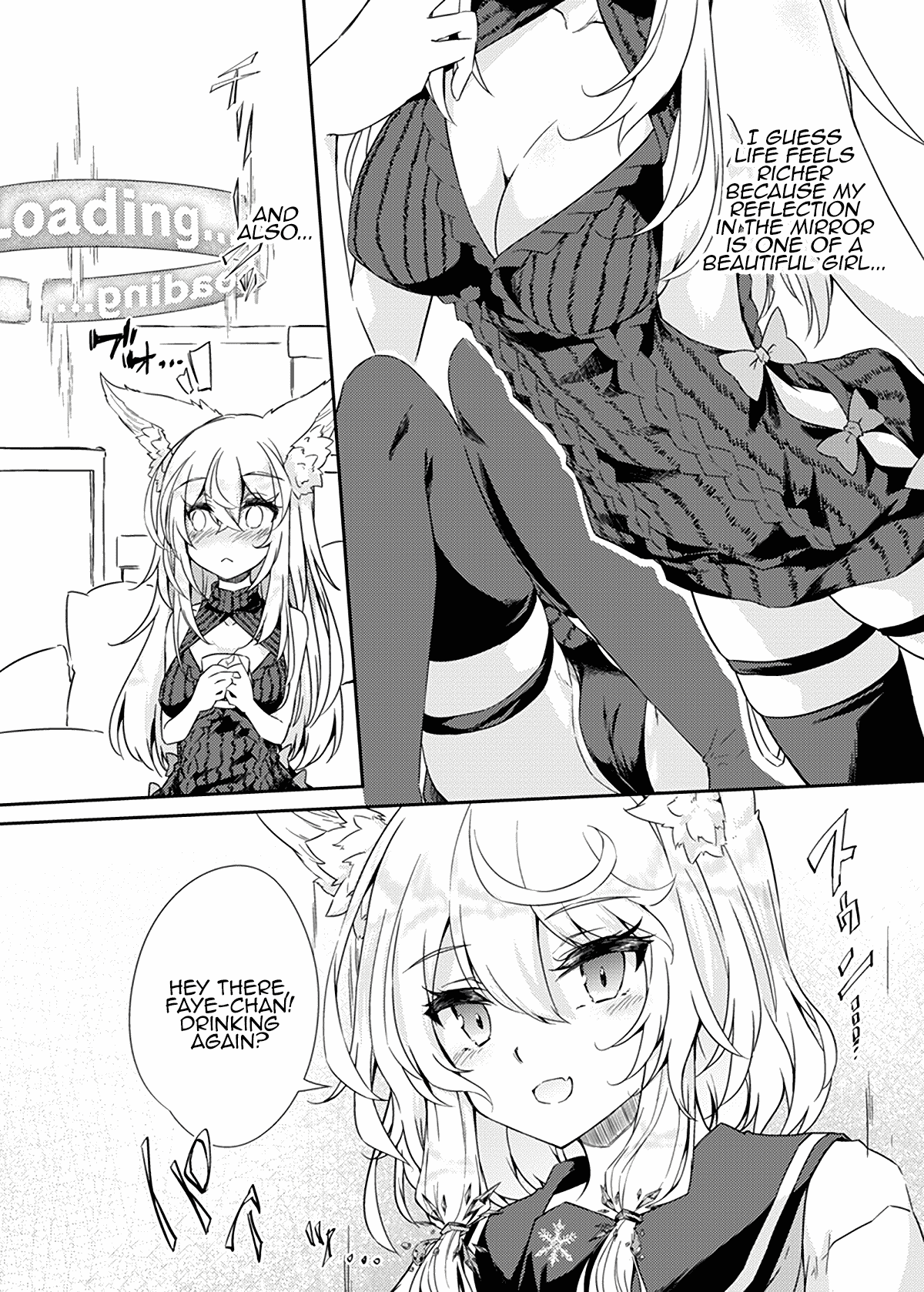 VR mo Real mo TS Mesu ni Narimashita. | I Became a Girl Both in VR and in IRL page 4 full