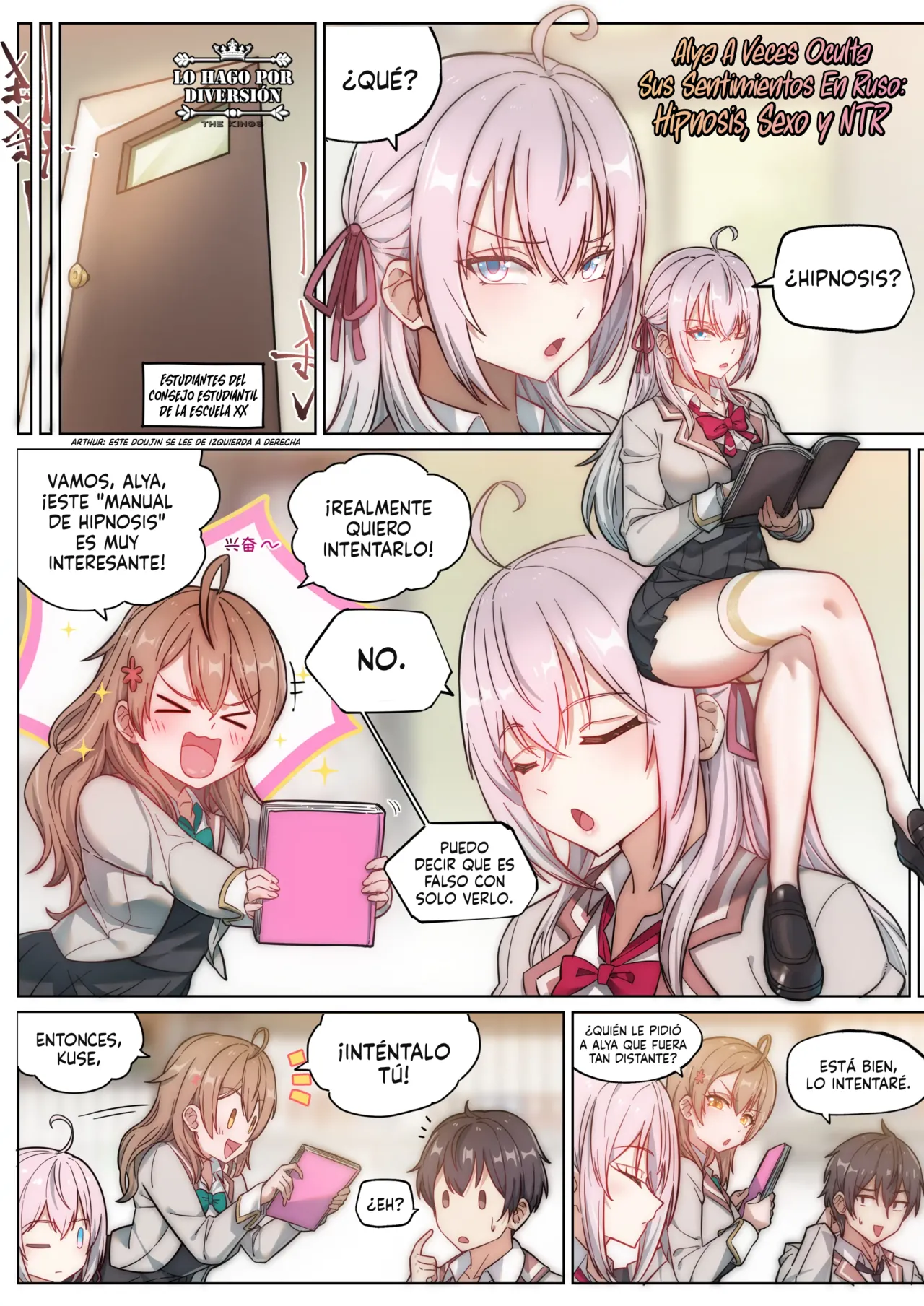 Alya Sometimes Hides Her Feelings in Russian Hypno Fuck NTR | Alya A Veces Oculta Sus Sentimientos En Ruso ~Hipnosis, Sexo y NTR~ page 1 full