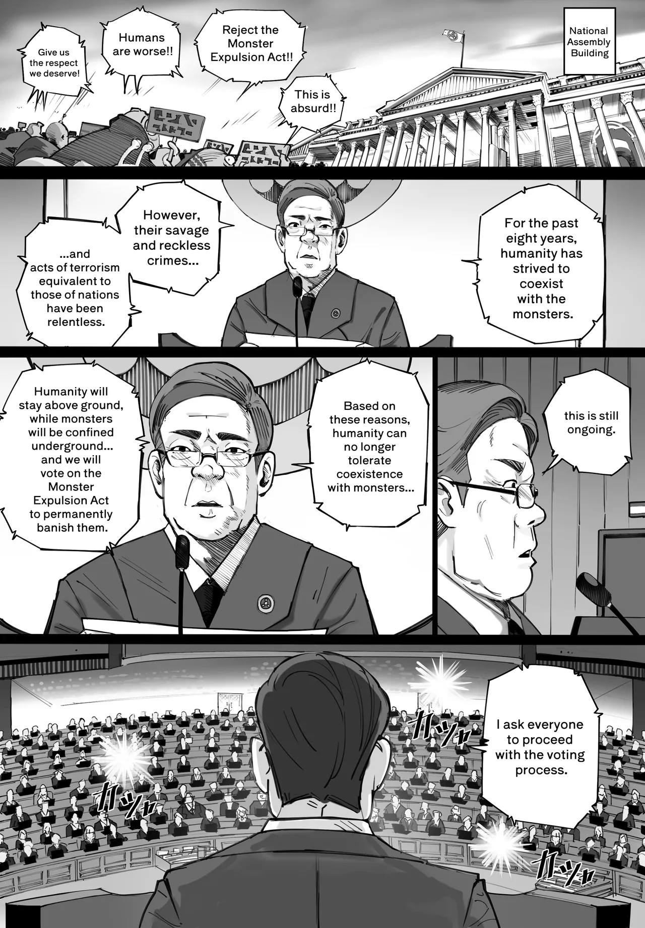 Ningenkai Kara Oidasa Reta Shoujo ga Kaibutsu no Naka de Ikiru Houhou page 7 full