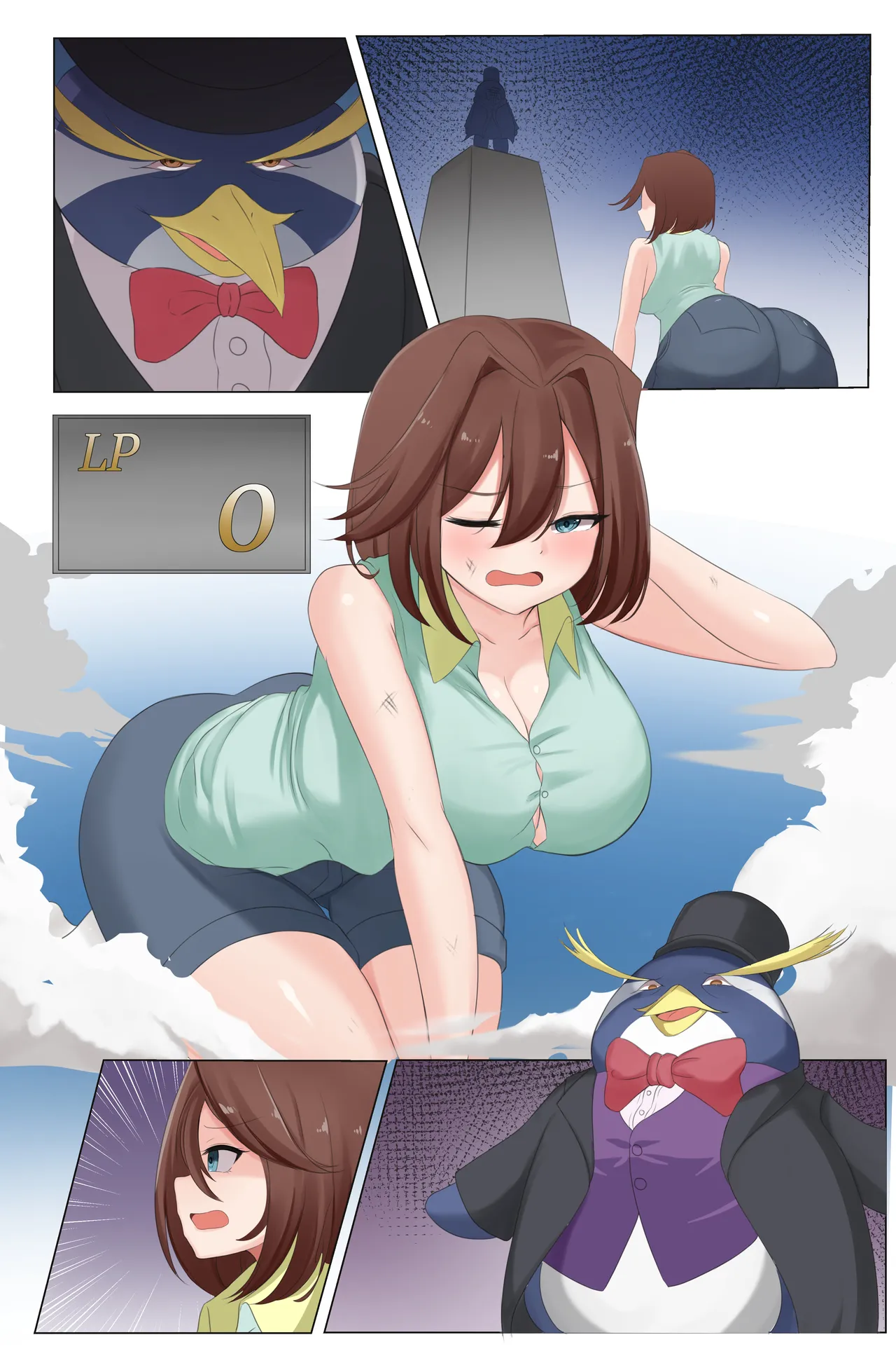 A Big Catch 🐧 page 9 full