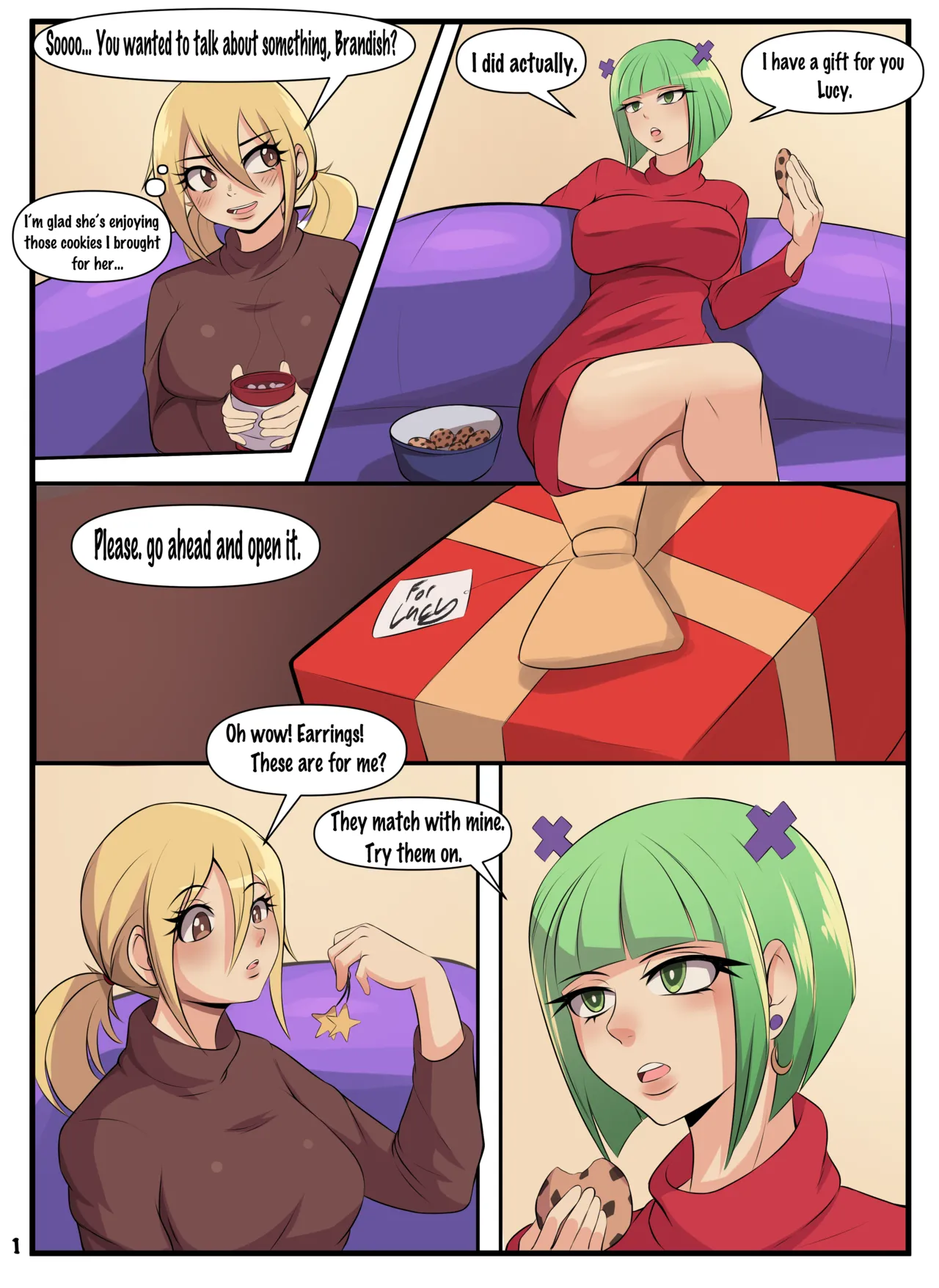 Gift Exchange with Brandish! page 2 full