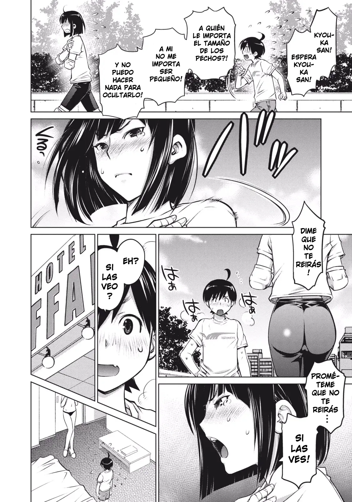 Hinnyuu Mondou  | Charla sobre pechos planos page 10 full