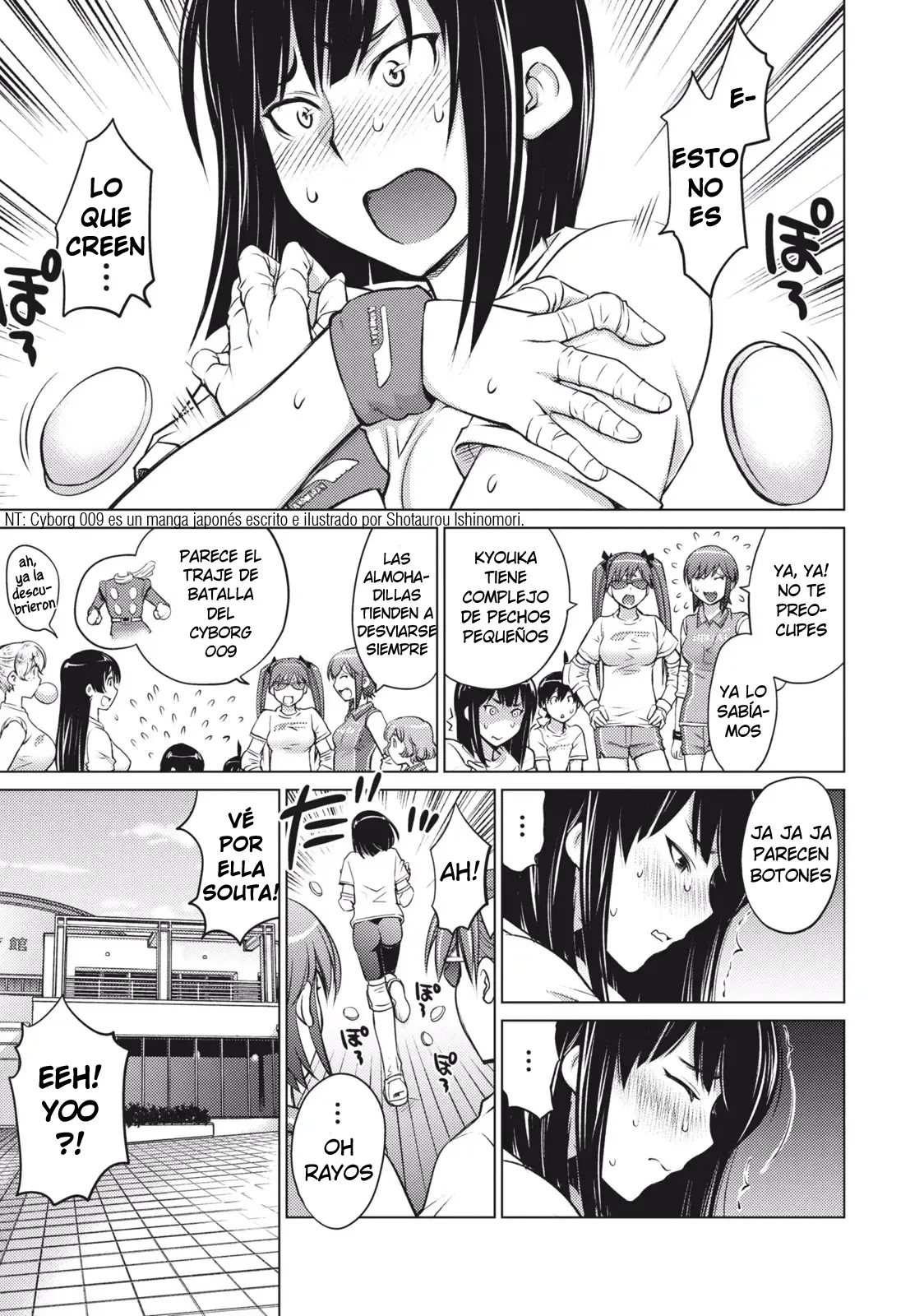 Hinnyuu Mondou  | Charla sobre pechos planos page 9 full