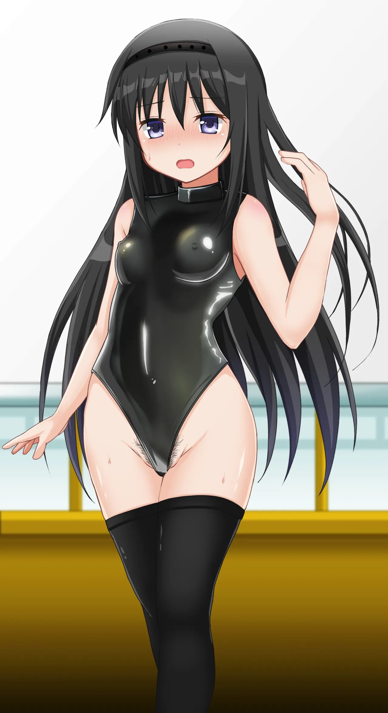 Homura Kuro Leotard page 3 full