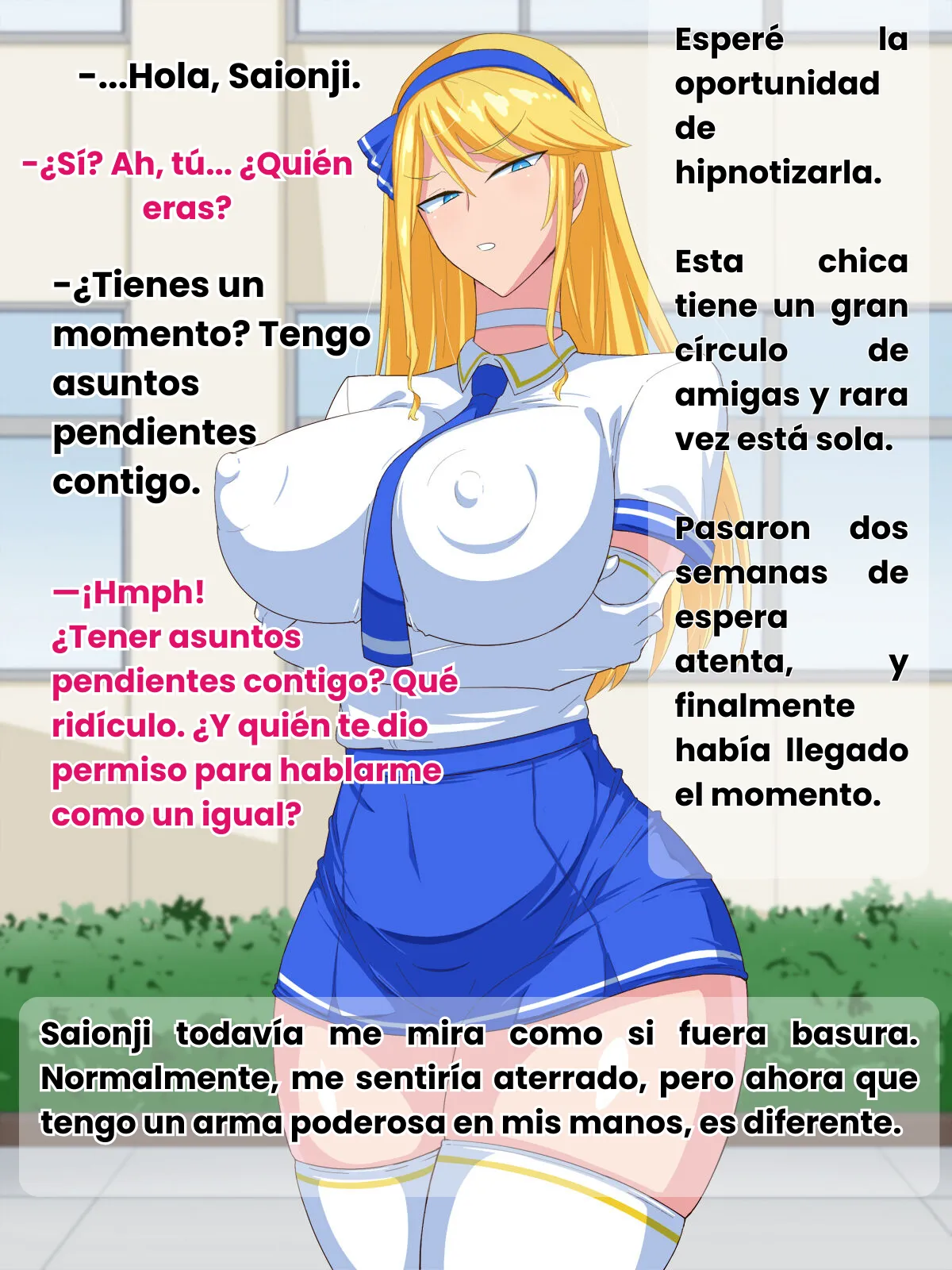 Otokogirai na Dekapai Ojou-sama wa Saimin Nikubenki  | Mi arrogante compañera que odia a los hombres se volvió mi puta personal page 8 full