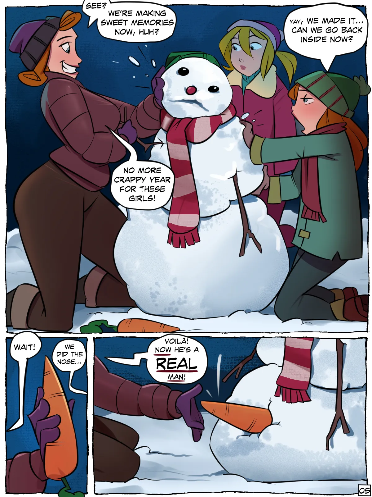 Three Wishes and a Snowman page 6 full