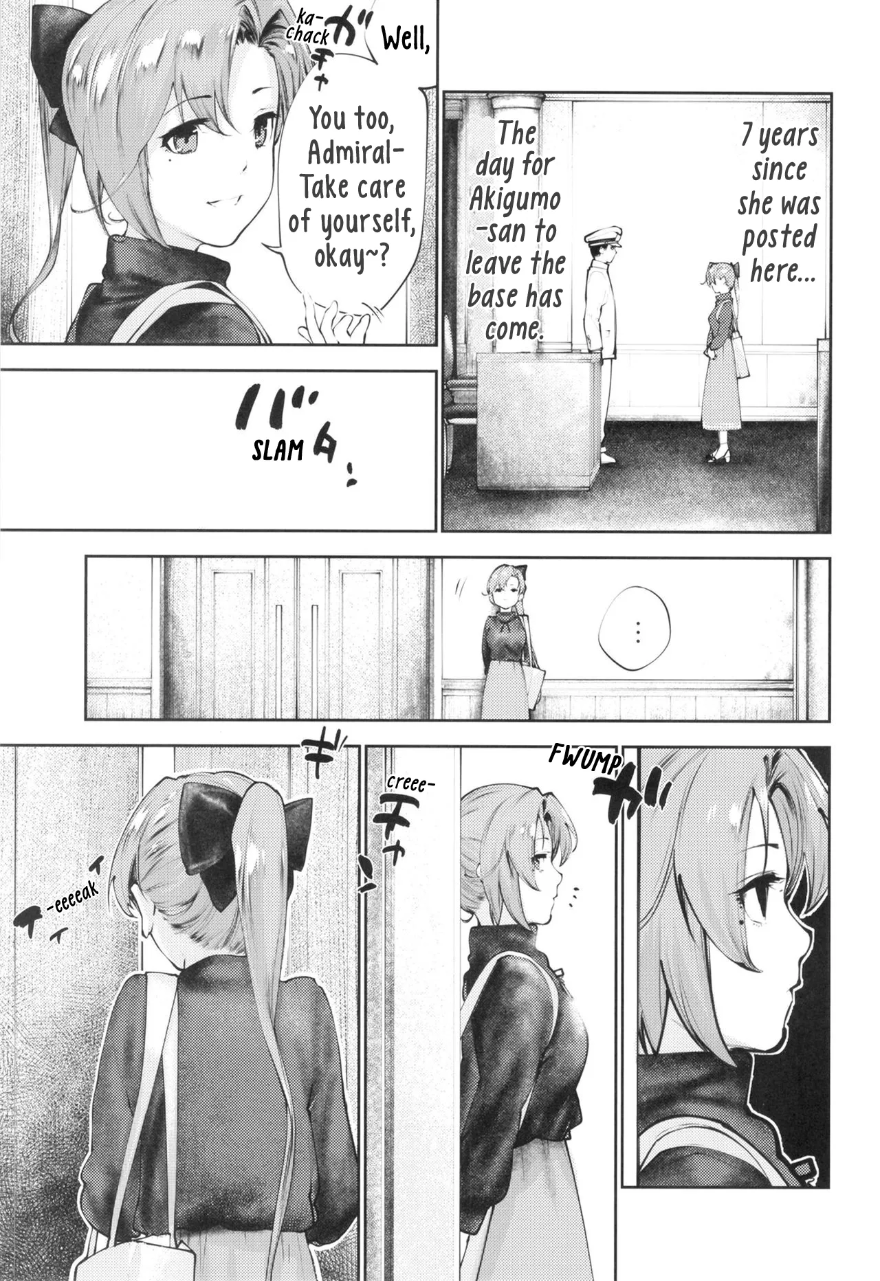 Kou demo Shinakya Akigumo-san 25-sai ga Teitoku to Hameru Kikai Isshou Konai desho | If She Doesn’t Do This, 25-Year-Old Akigumo-san Will Never Get the Chance to Fuck the Admiral, Right? page 2 full