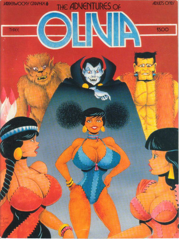 The Adventures of Olivia #3 cover
